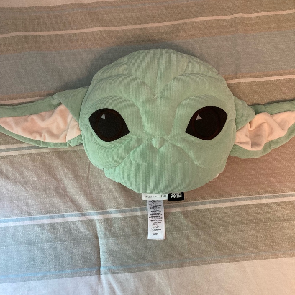 Pottery Barn Kids Yoda “The Child” Pillow